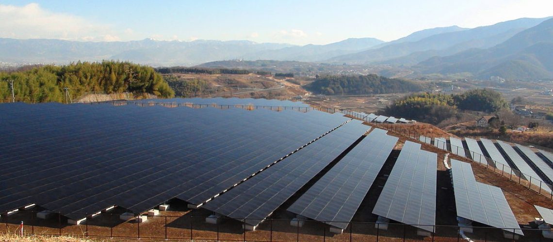 SAKAORI Mount_Komekura_Photovoltaic_power_plant_Jan2012