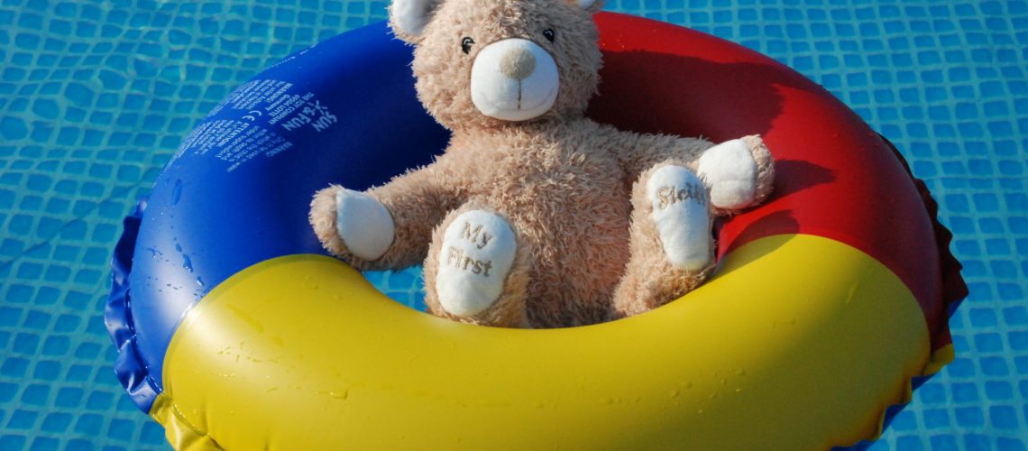 Ukko.de Teddy-in-swim-ring